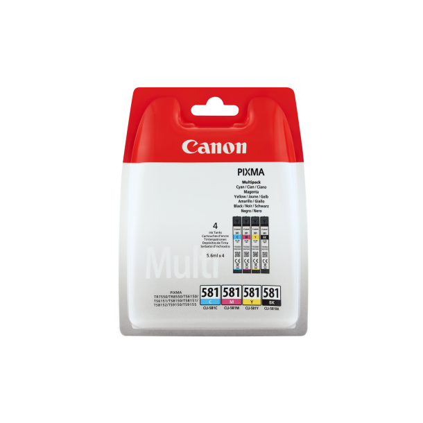 CLI-581 C/M/Y/BK multipack