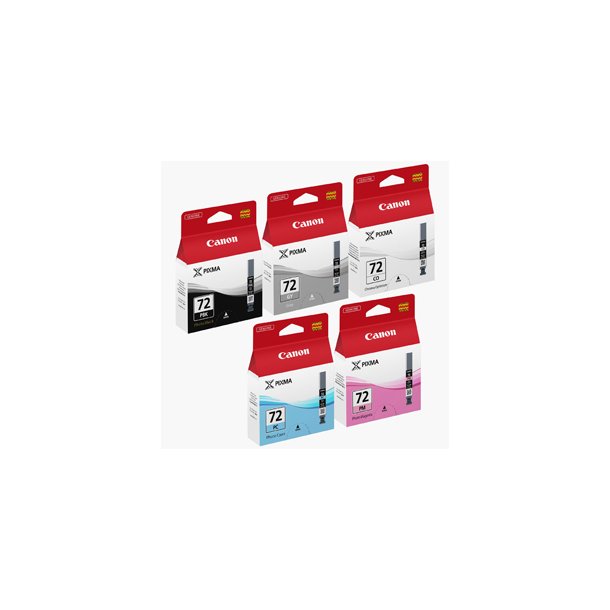 PGI-72 PBK/GY/PM/PC/CO ink tanks multi pack