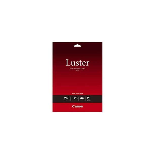 A4 Photo Paper Pro Luster 260g (20)