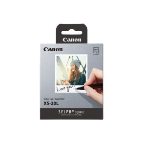 Canon XS-20L Colour Ink + Paper Set for 20 prints