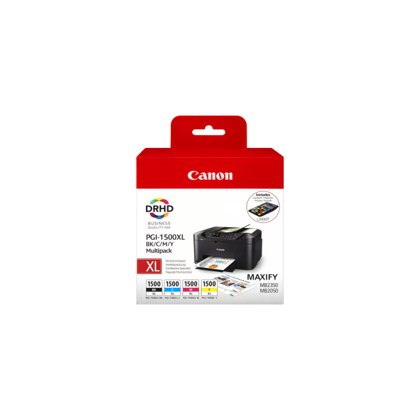 PGI-1500XL BK/C/M/Y Multi Pack