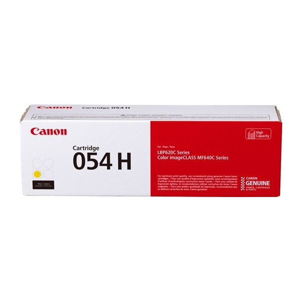 CLBP 054H Yellow Hi cap Toner Cartridge 2.3K
