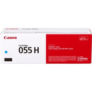 CLBP 055 Cyan Hi cap Toner Cartridge 5.9K