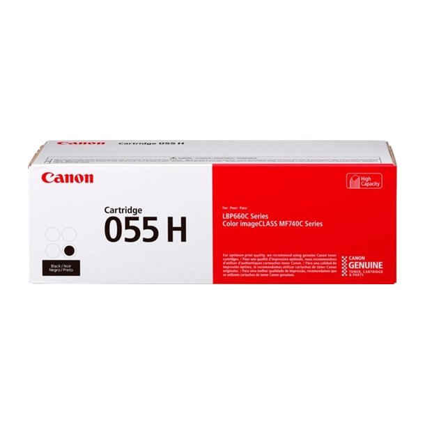 CLBP 055 Black Hi cap Toner Cartridge 7.6K