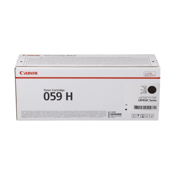 059 H Black Toner Cartridge 15.5K