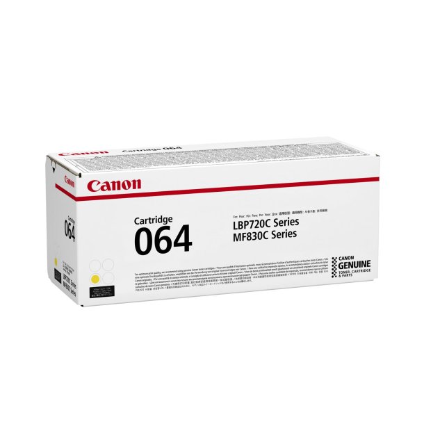 064HY Yellow Toner Cartridge 10.4K