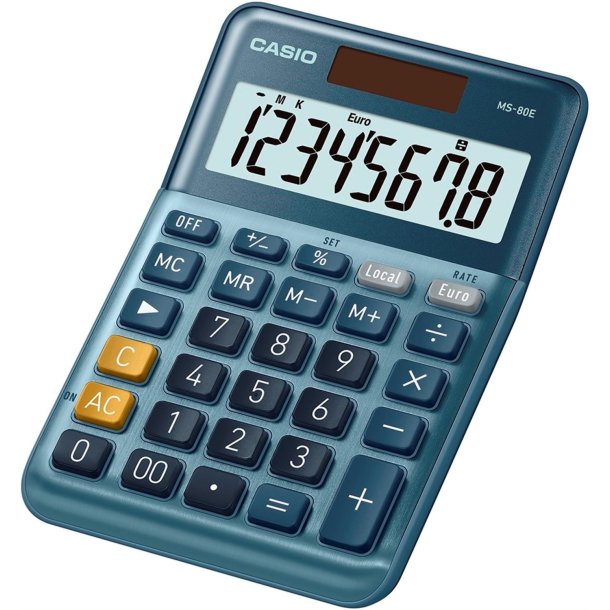 Regnemaskine Casio MS-8E
