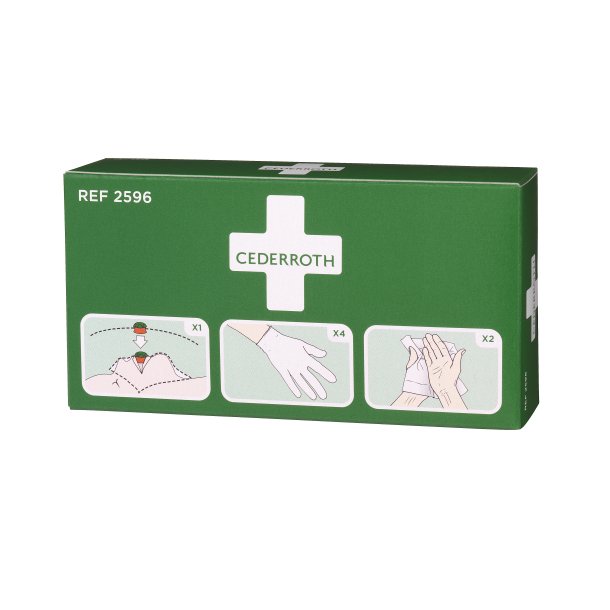 Beskyttelsespakke til mund-til-mund