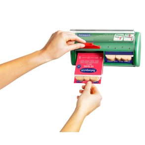 Plasterdispenser inkl. tekstil- og plastplastre