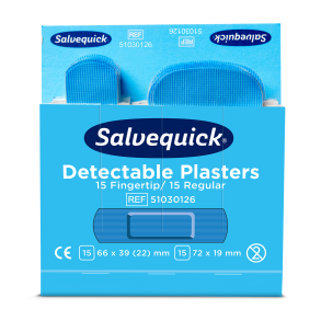 Salvequick Fingerspidsplaster bl� refill