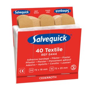 Salvequick Plaster tekstil refill