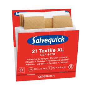 Salvequick Plaster tekstil XL refill