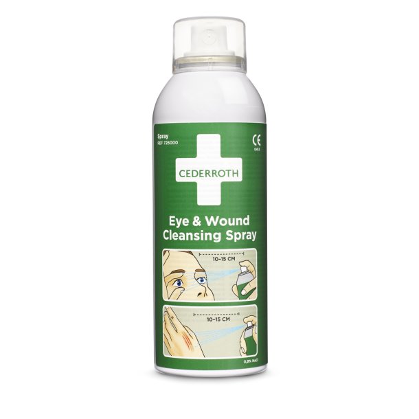 Rensespray til �jne og s�r