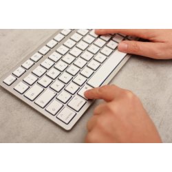 Cherry KC 6000C Slim for MAC, Silver/White