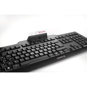 Cherry KC 1000 Keyboard (Chip Reader), Black