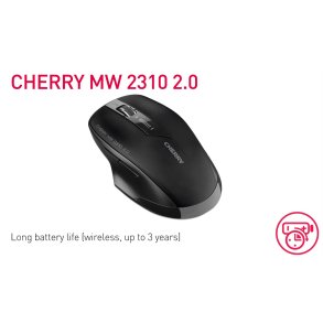 Cherry MW 2310 2.0 Wireless Mouse, Black