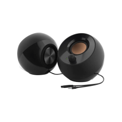 Pebble 2.0 USB Speakers, Black