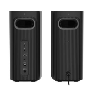 T60 Compact Hi-Fi 2.0 Speakers, Black