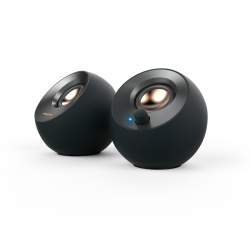 Pebble V2 USB Speakers, Black