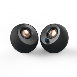 Pebble V2 USB Speakers, Black