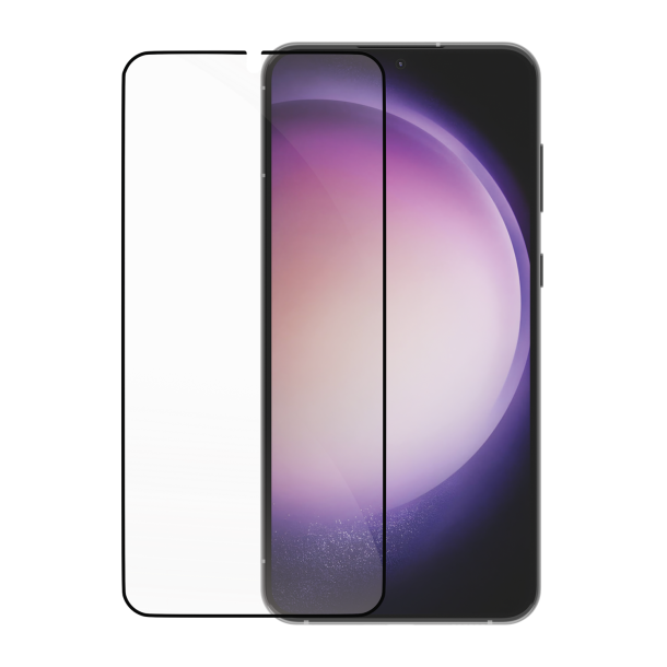 eco-shield - Galaxy S23, Black edge