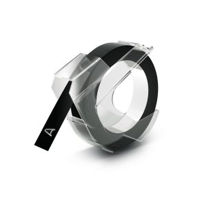 DYMO 3D Prgetape - 9mm x 3m, Sort