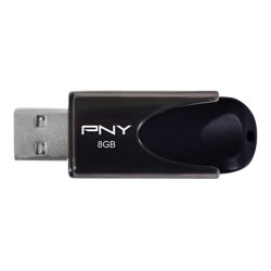 USB 2.0 Attache 4 8GB, Black