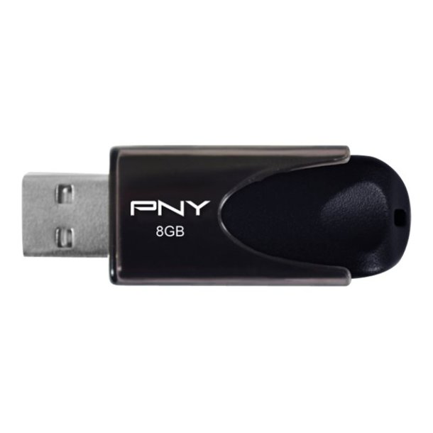USB 2.0 Attache 4 8GB, Black