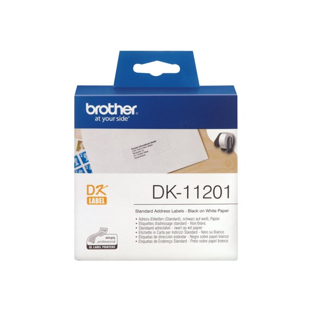 Address labels 29x90 white paper (400)