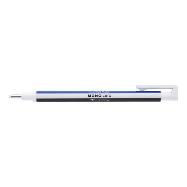 Viskelder pen Tombow MONO zero 2,3mm hvid blister
