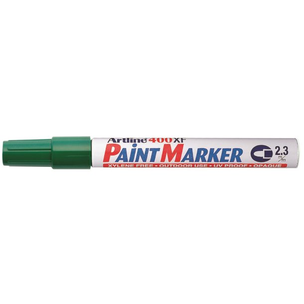 Marker Artline 400XF Paint gr�n