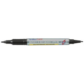 Whiteboard Marker Artline 541T 2i1 sort