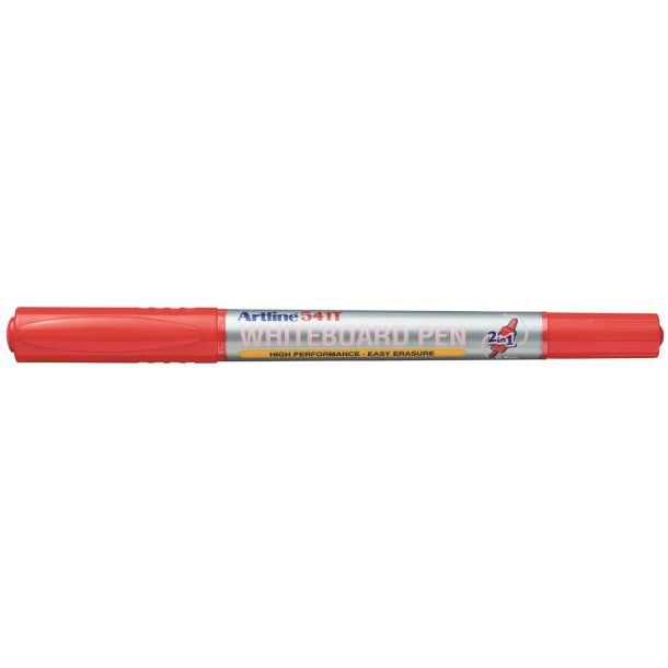 Whiteboard Marker Artline 541T 2-i-1 rd