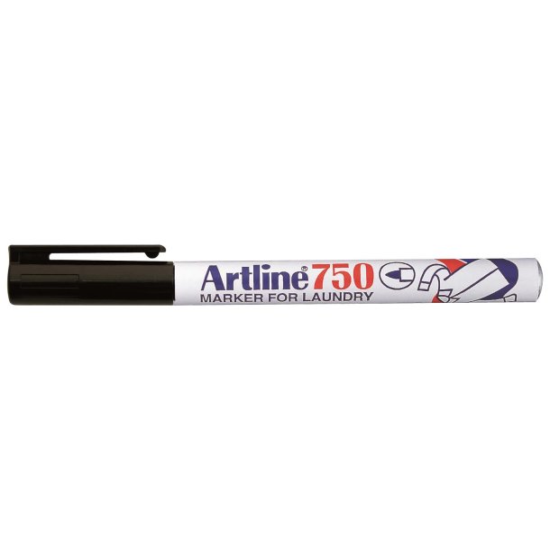 Marker Artline 750 Tekstil sort