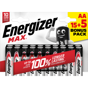 Energizer AA MAX (20stk)