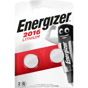 Energizer CR2016 Lithium batteri (2stk)