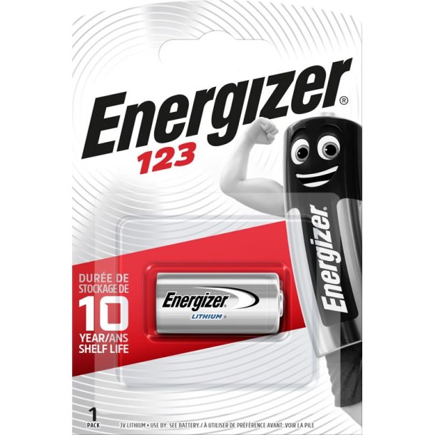 Energizer CR123 Fotobatteri