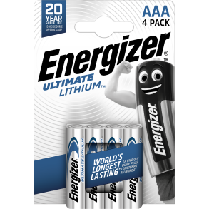 Energizer AAA Ultimate Lithium (4stk)