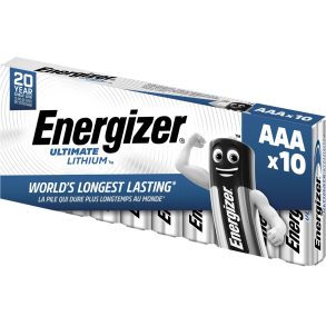 Energizer AAA Ultimate Lithium (10stk)