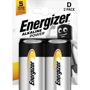 Energizer D Alkaline Power (2stk)