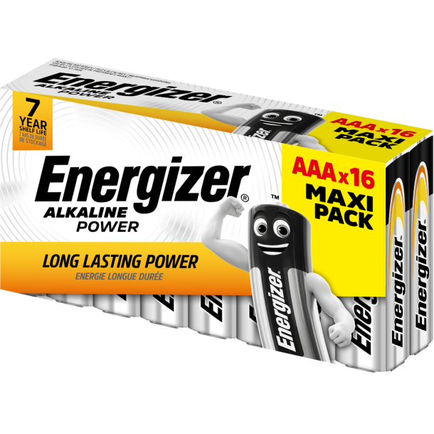 Energizer AAA Alkaline Power (16stk)