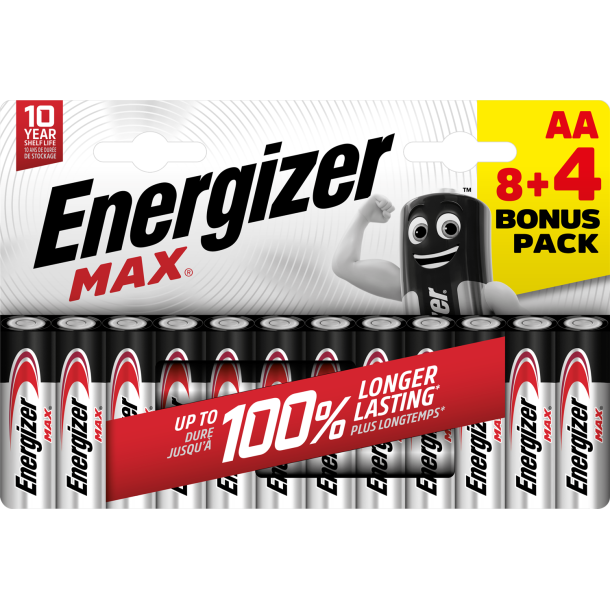 Energizer AA MAX (12stk)