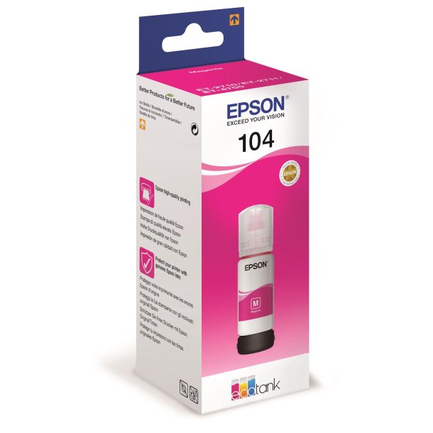 T104 Magenta EcoTank ink