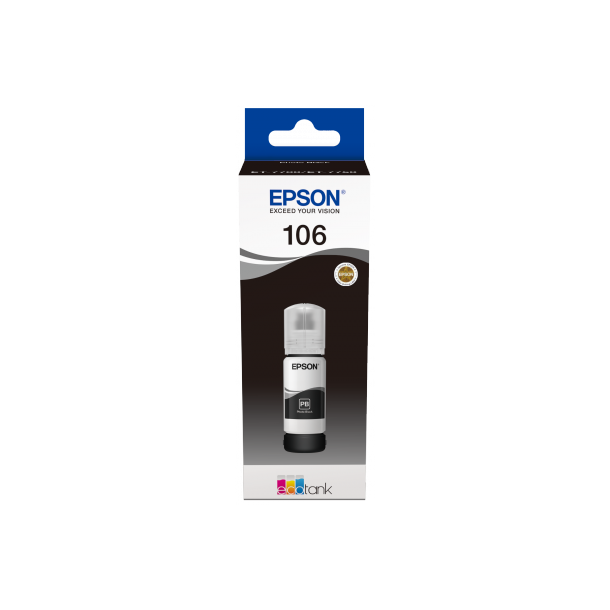 T106 EcoTank Photo Black Ink bottle