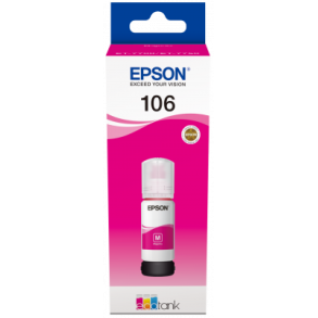 T106 EcoTank Magenta Ink bottle