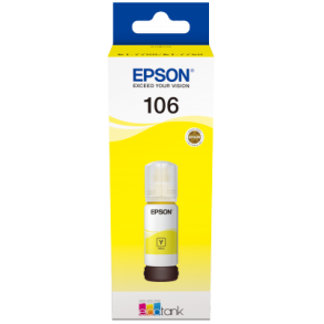 T106 EcoTank Yellow Ink bottle