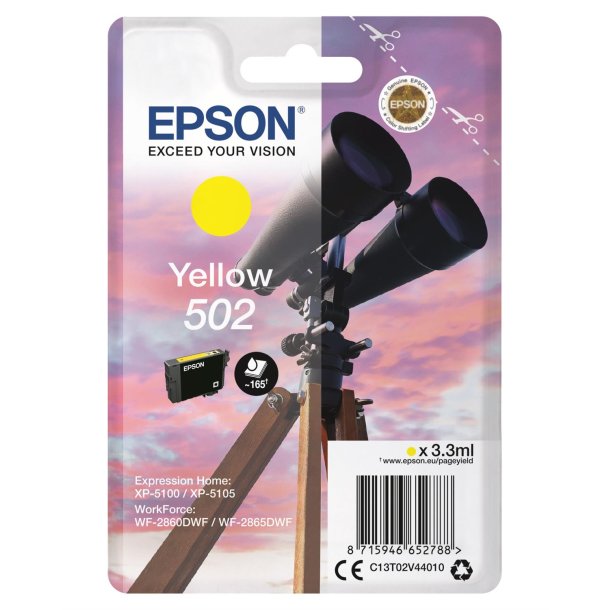 T502 Yellow Ink Cartridge