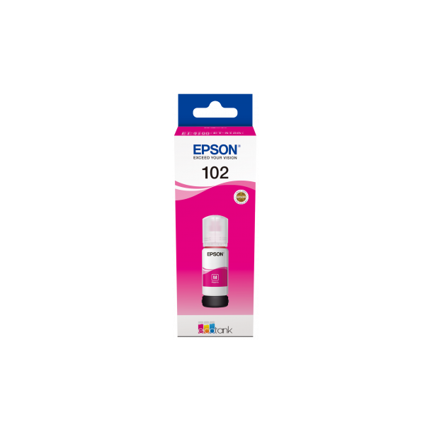 T102 EcoTank Magenta Ink bottle (6K)