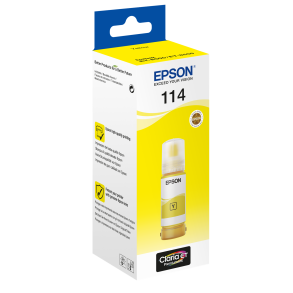 114 EcoTank Yellow Ink bottle
