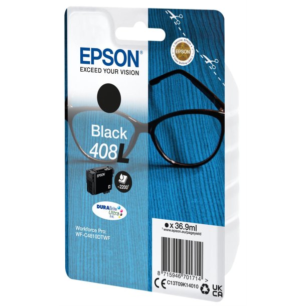 Epson 408L Black Ink cartridge 2.2k
